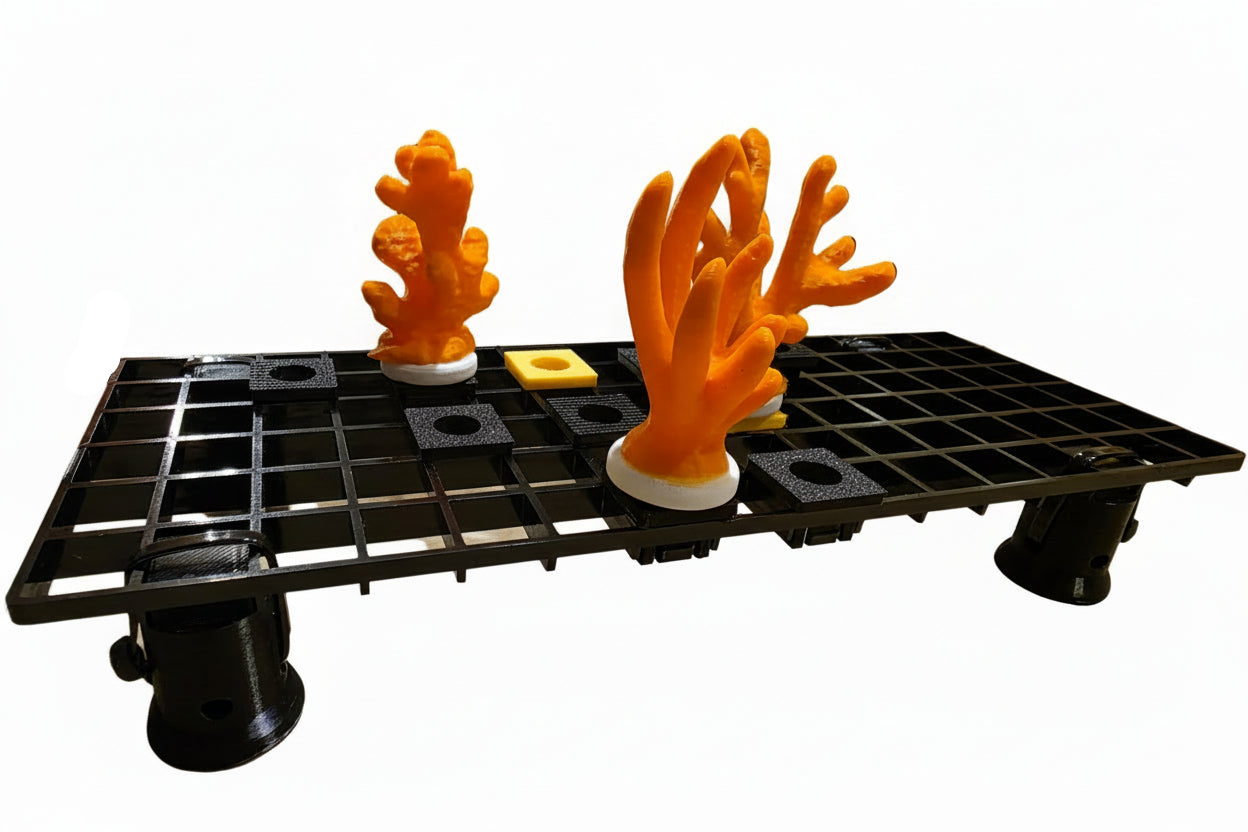 Egg Crate Frag Plug Snap-In (Pack of 6)